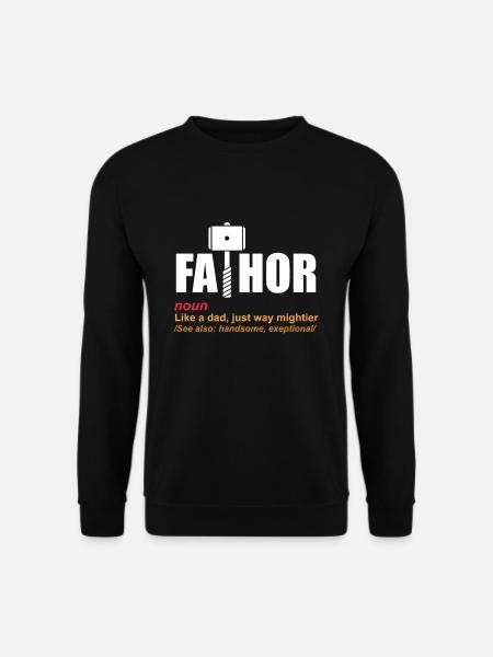 Père - Sweat-shirt Unisexe - noir