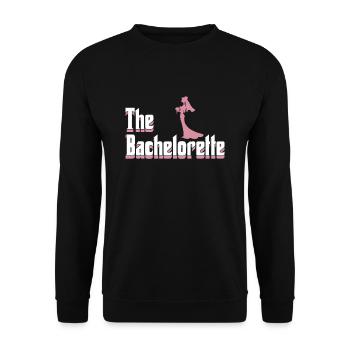 The Bachelorette bachelor JGA - Unisex Sweatshirt - black - Front - Alina (178cm) & Michal (187cm)
