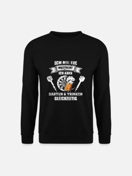 Darts Darten Gift - Unisex Sweatshirt - black