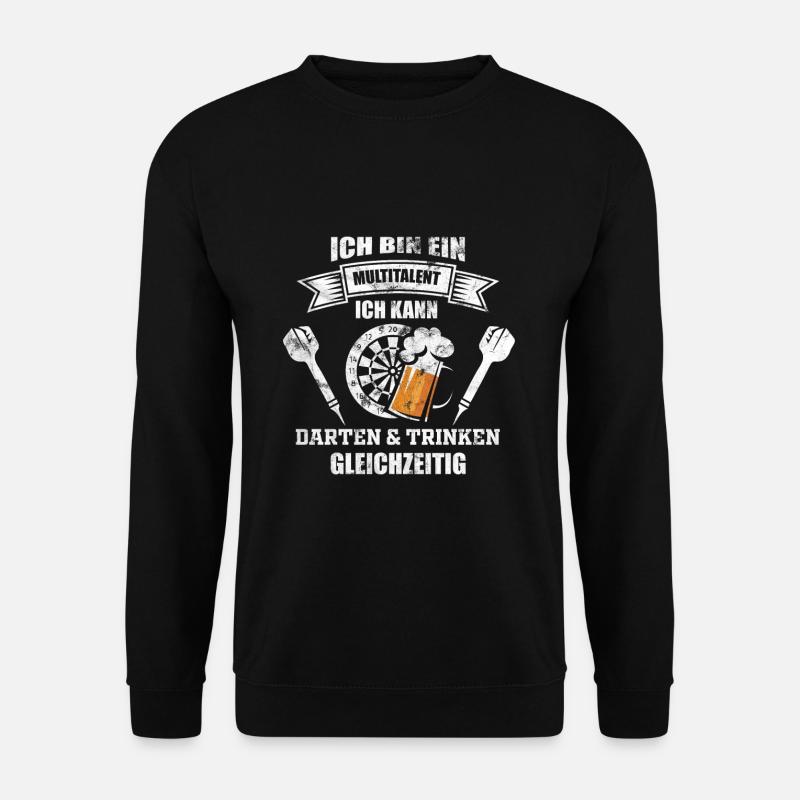 Darts Darten Gift - Sweat-shirt Unisexe - noir