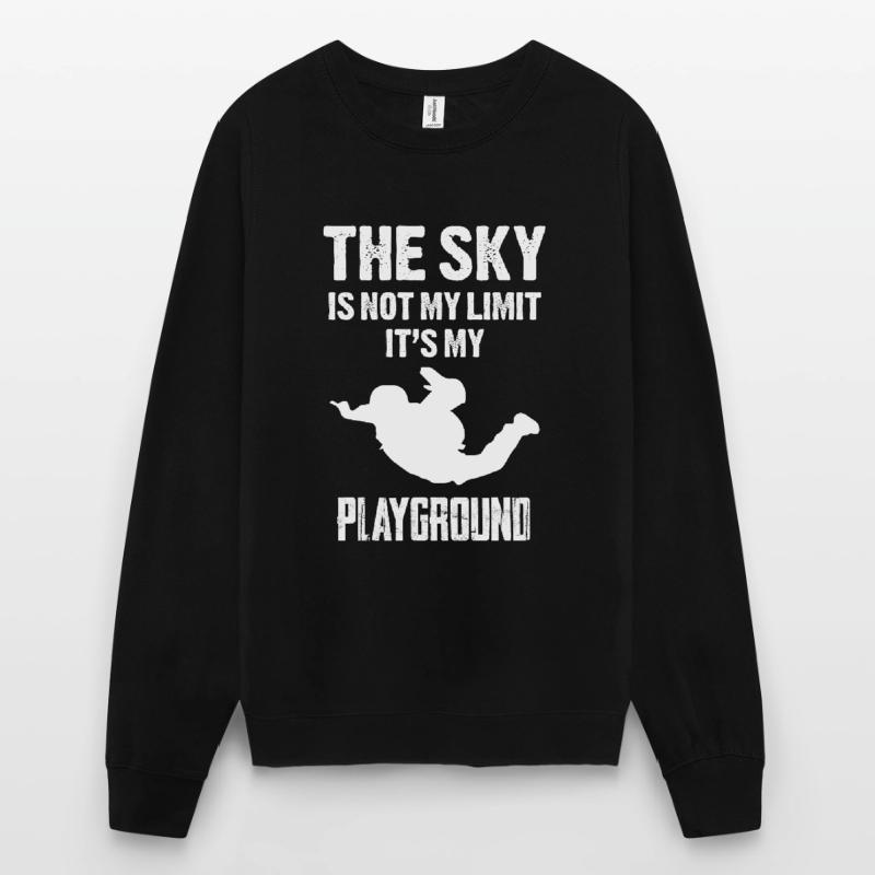 Skydive Fallschirmspringen Geschenkidee Sweat-shirt Unisexe