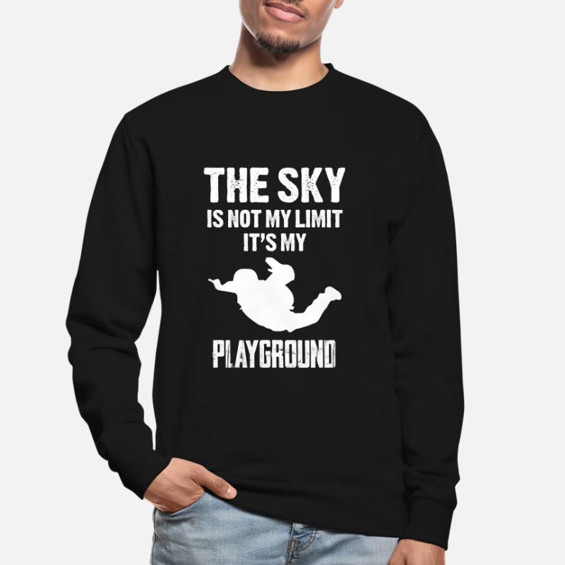 Skydive Fallschirmspringen Geschenkidee Sweat-shirt Unisexe