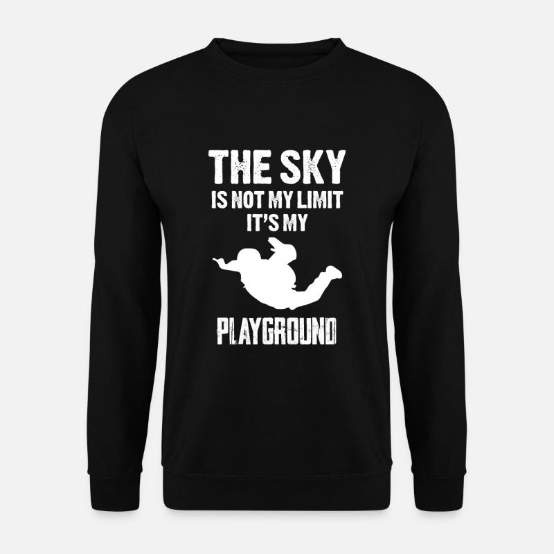 Skydive Fallschirmspringen Geschenkidee - Unisex Sweatshirt - black
