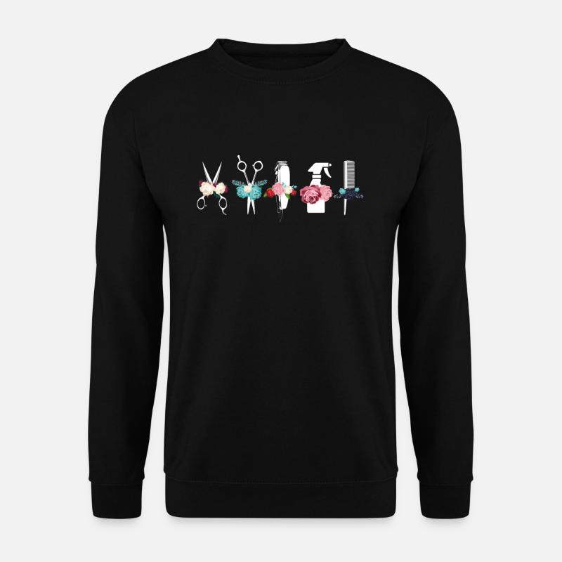 Barber Friseur Leidenschaft - Unisex Pullover - Schwarz