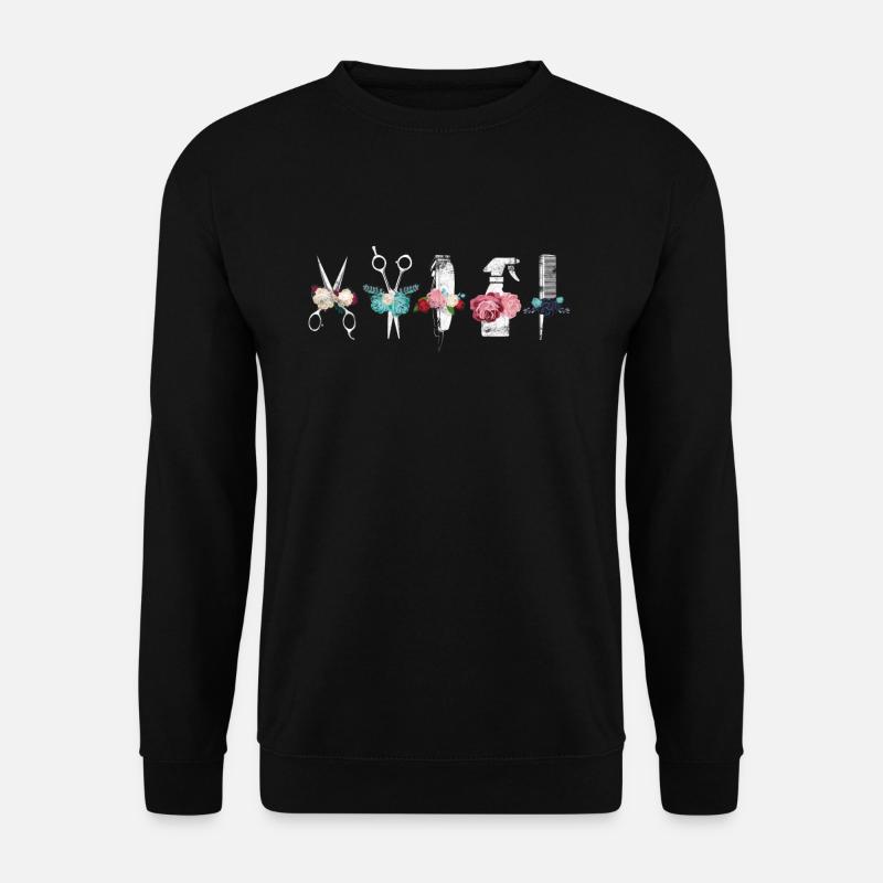Barber Friseur Berufung Handwerk - Unisex Pullover - Schwarz