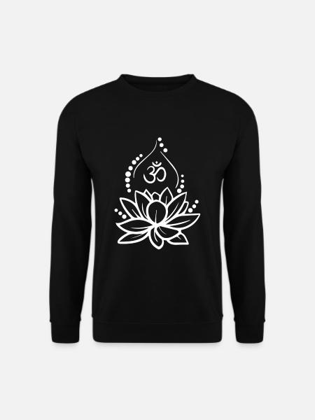 Yoga Meditation Geschenk - Unisex Pullover - Schwarz