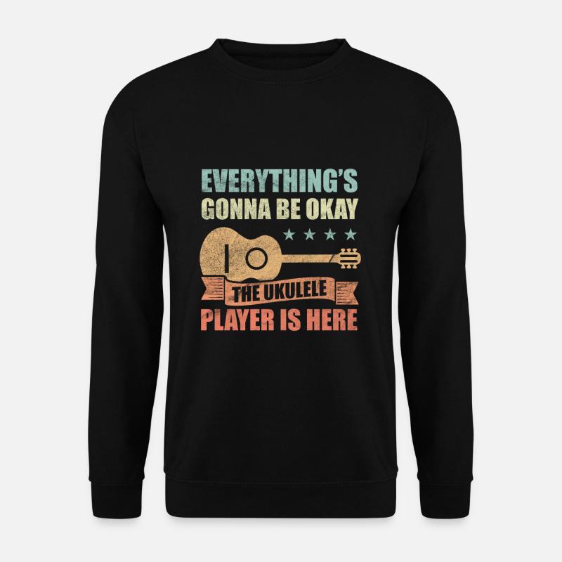 Ukulele Passion - Unisex Sweatshirt - black