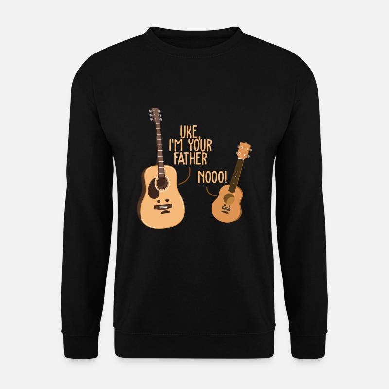 Ukulele - Unisex Sweatshirt - black