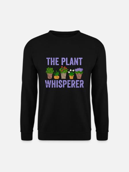 The plant whisperer - Unisex Sweatshirt - black