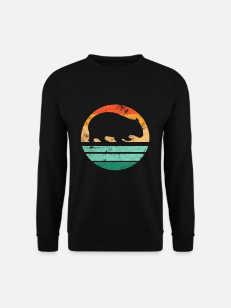 Wombats Wombats - Unisex Pullover - Schwarz