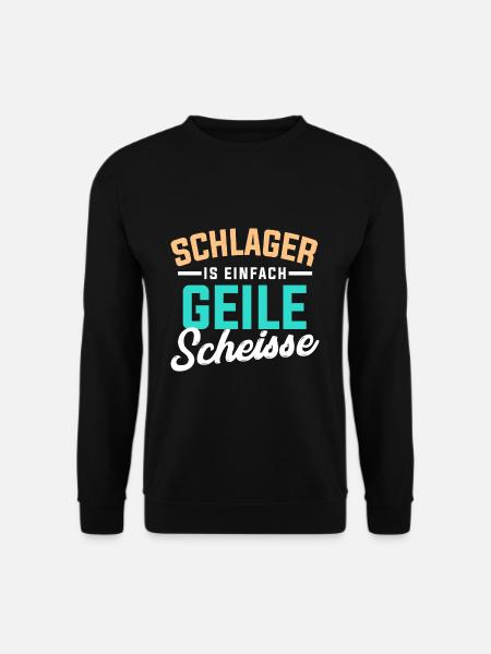 Schlager - Unisex Pullover - Schwarz