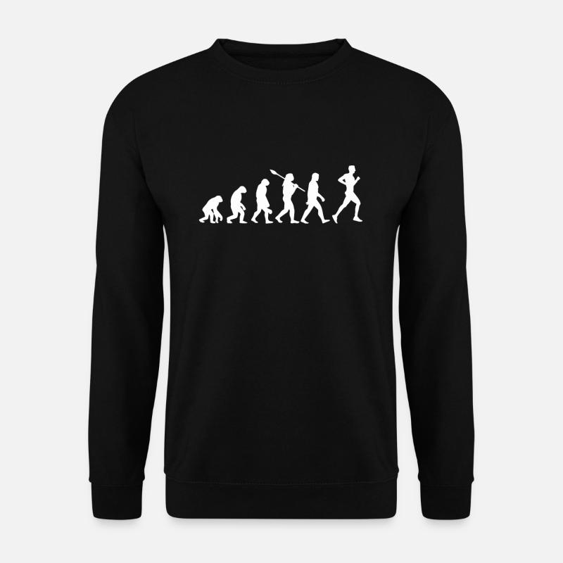 Courir Jogging Evolution - Sweat-shirt Unisexe - noir