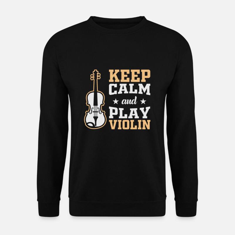 Violon violon - Sweat-shirt Unisexe - noir