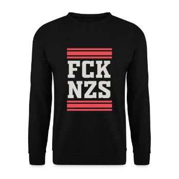Nazis des droits de l'homme - Sweat-shirt Unisexe - noir - Devant - Alina (178cm) & Michal (187cm)
