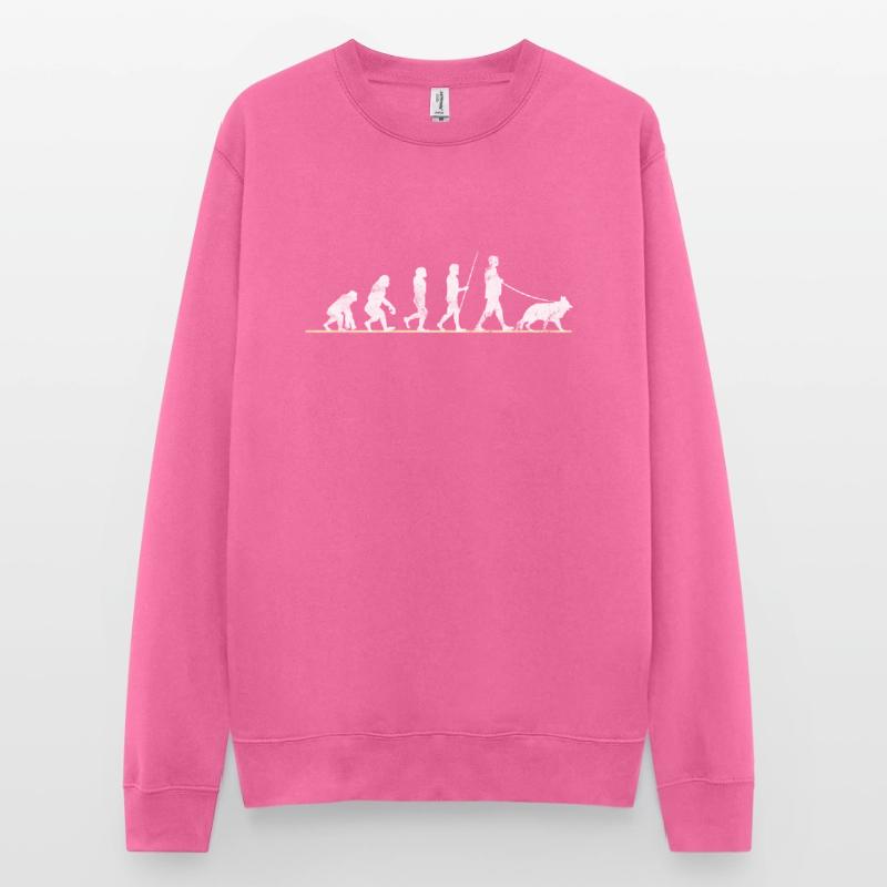 Deutscher Schäferhund Evolution Unisex Pullover