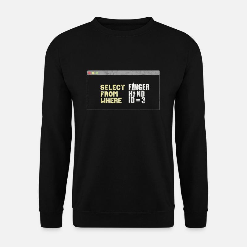 Programmeur informaticien - Sweat-shirt Unisexe - noir