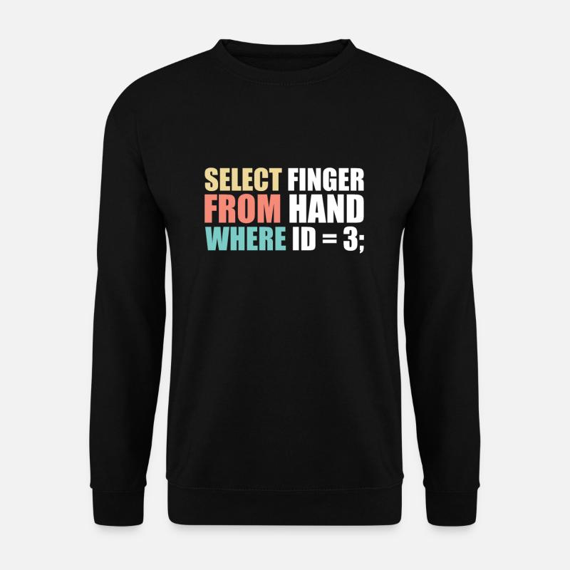 Computer scientist programmer - Unisex Sweatshirt - black
