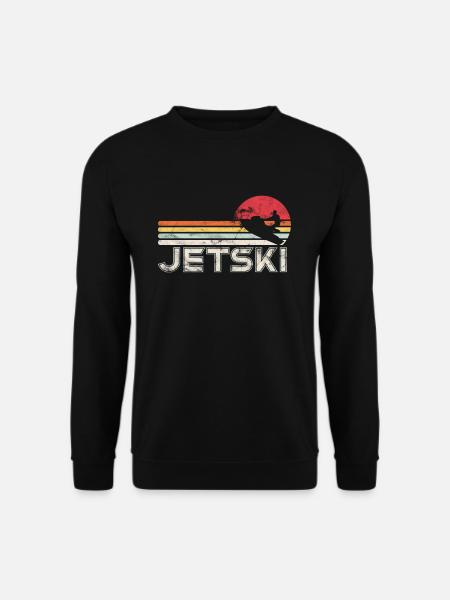 Jetski Meer Wassersport - Unisex Pullover - Schwarz