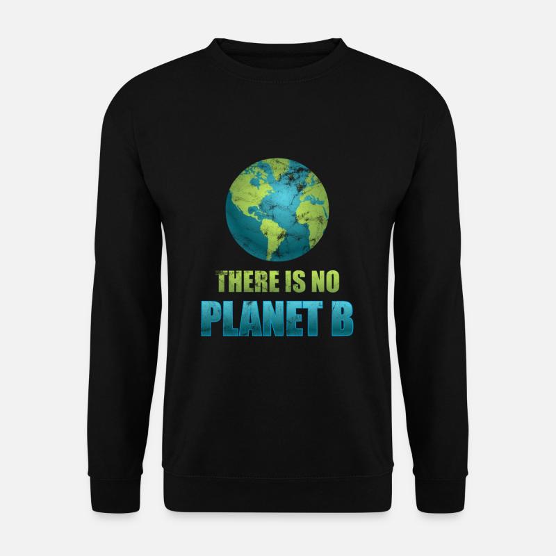 Klimaschutz Natur Umwelt Umweltverschmutzung - Unisex Pullover - Schwarz