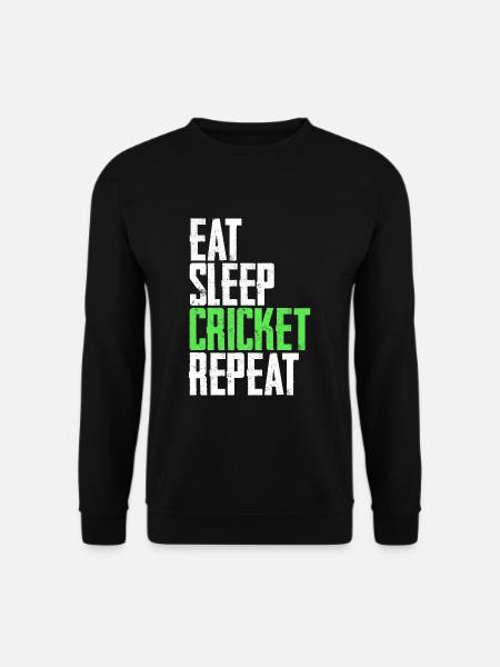 Cricket cricketer - Unisex Sweatshirt - black
