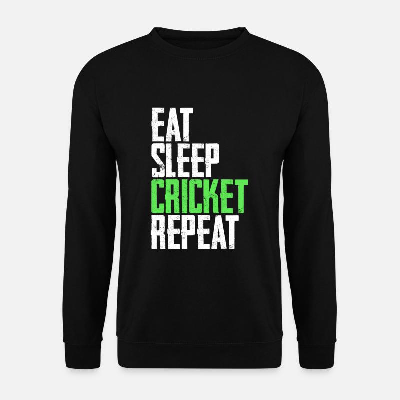 Cricket cricketer - Unisex Sweatshirt - black