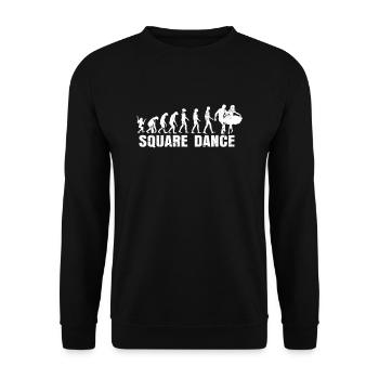 Square Dance Evolution - Unisex Pullover - Schwarz - Vorne - Alina (178cm) & Michal (187cm)