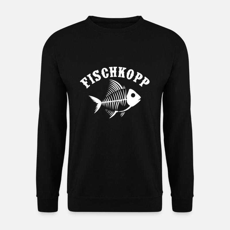 Norddeutschland Fischkopp - Unisex Pullover - Schwarz
