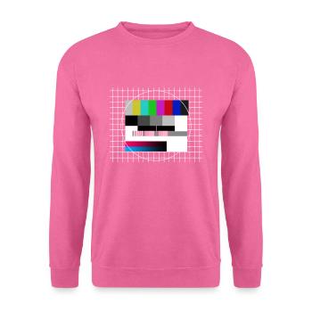 Testimony retro 80s costume - Unisex Sweatshirt - pink - Front