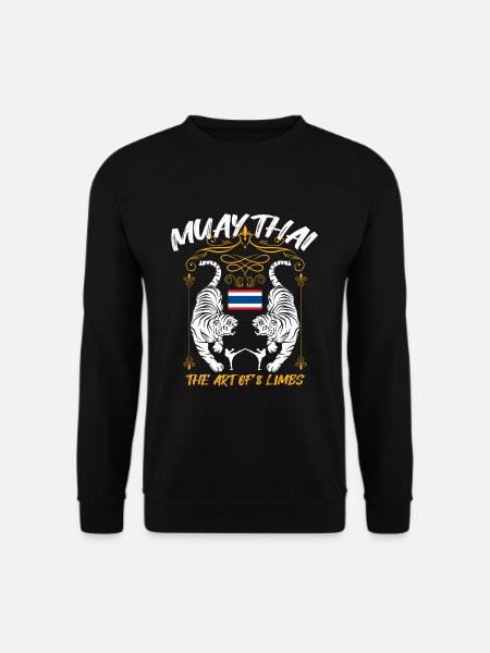 Muay Thai - Thailand - Unisex Sweatshirt - black
