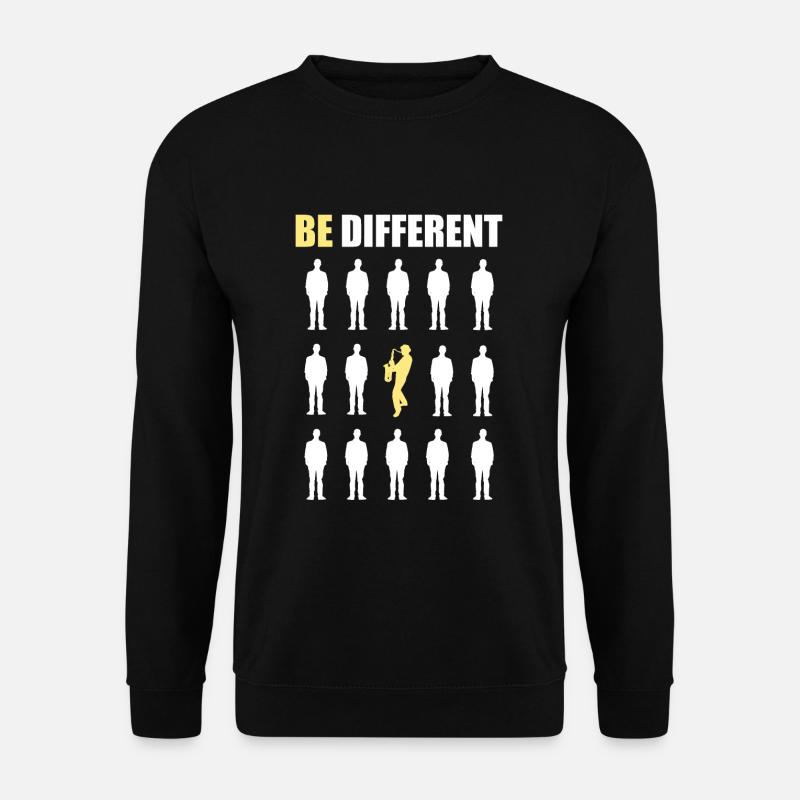 Saxophone woodwind musician gift - Unisex Sweatshirt - black