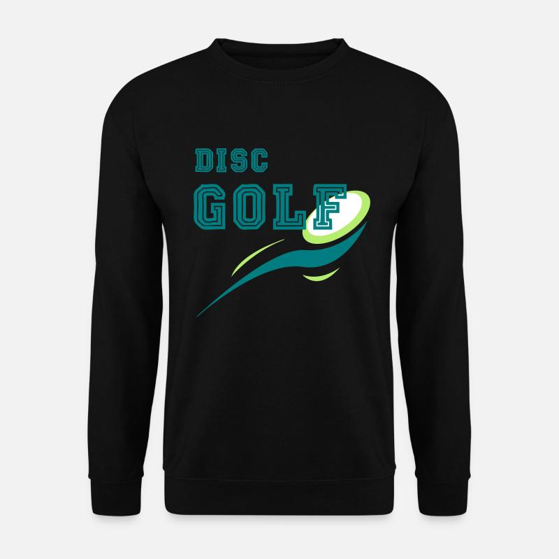 Disc Golf Discgolf Frisbee Geschenk Gift - Unisex Pullover - Schwarz