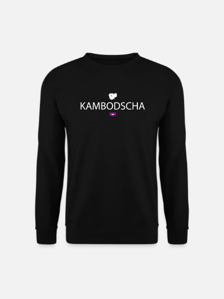 Kambodscha Reise - Unisex Pullover - Schwarz