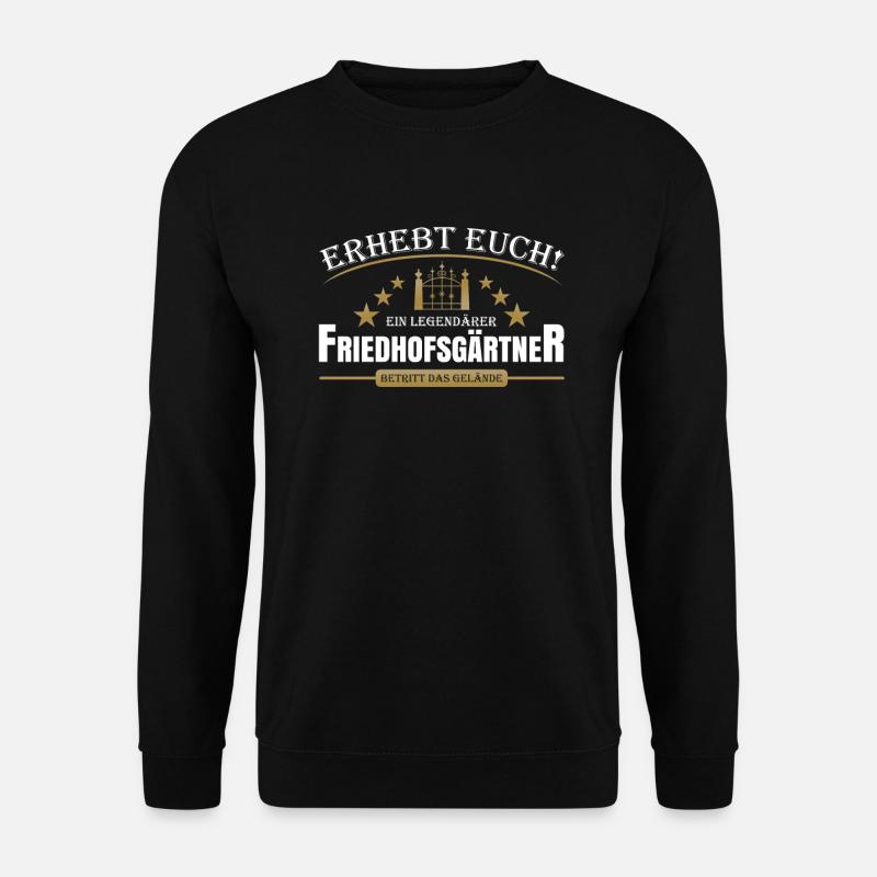Friedhofsgärtner - Unisex Pullover - Schwarz