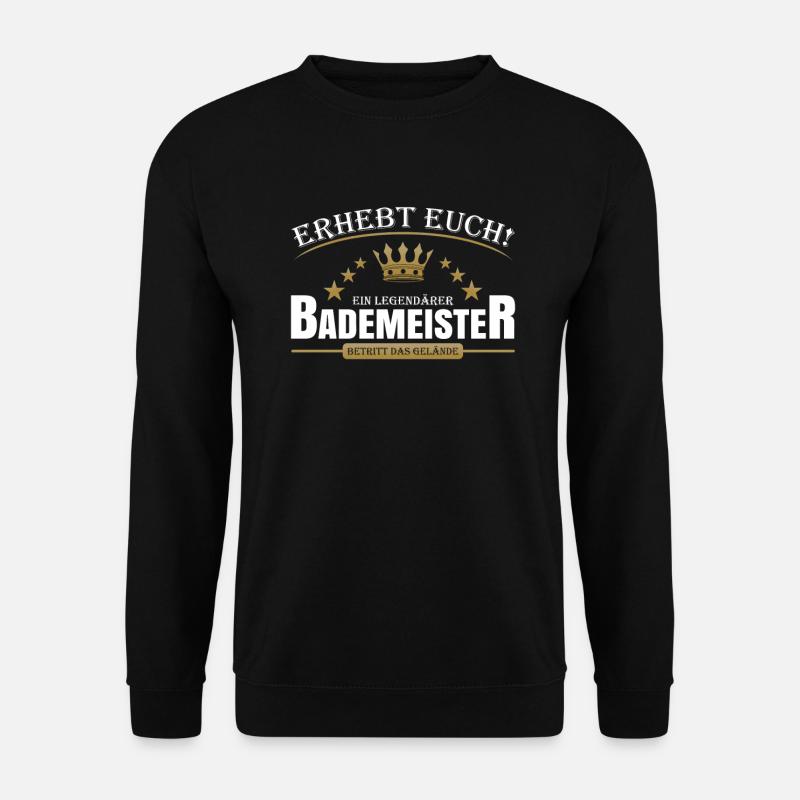 Bademeister - Unisex Pullover - Schwarz