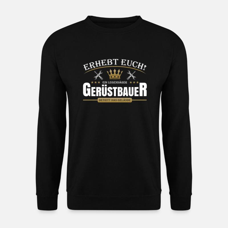 Gerüstbauer - Unisex Pullover - Schwarz