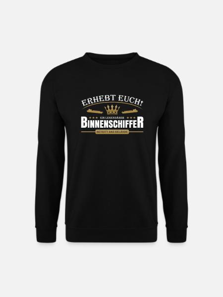 Binnenschiffer - Unisex Pullover - Schwarz