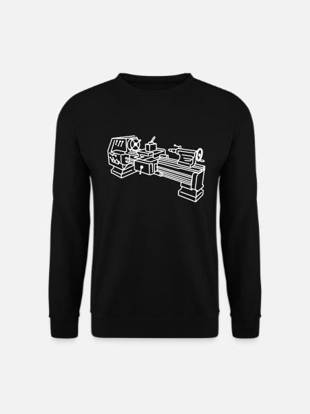 Mechanic lathe - Unisex Sweatshirt - black