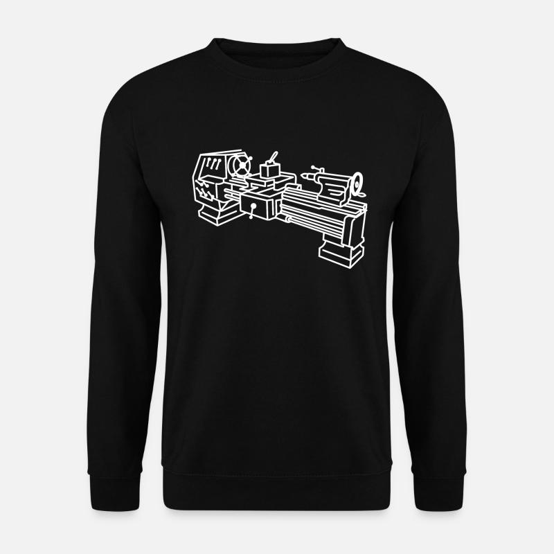 Mechanic lathe - Unisex Sweatshirt - black