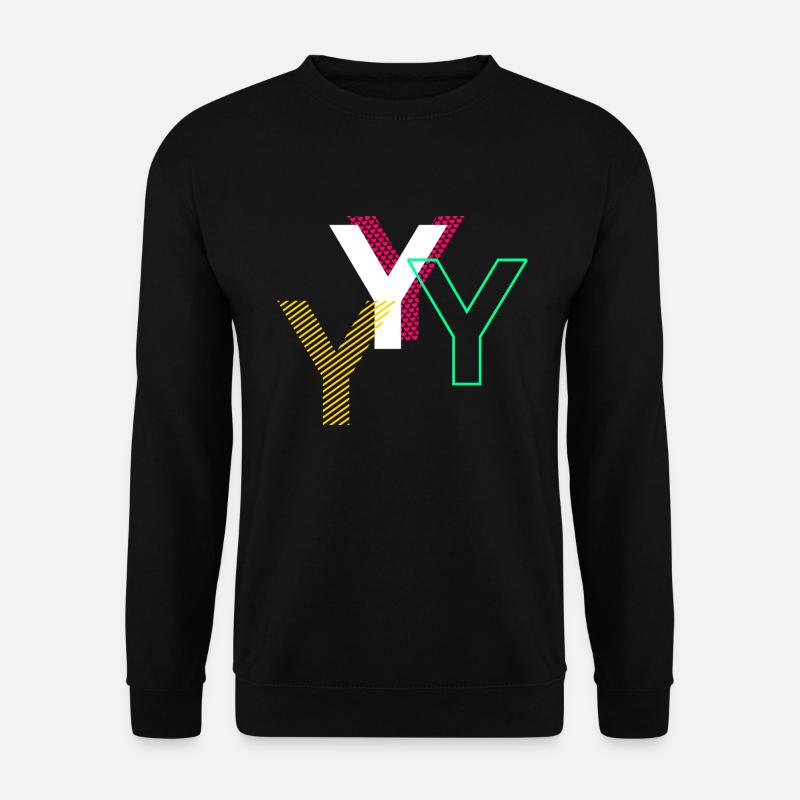 Y Letter - Unisex Sweatshirt - black