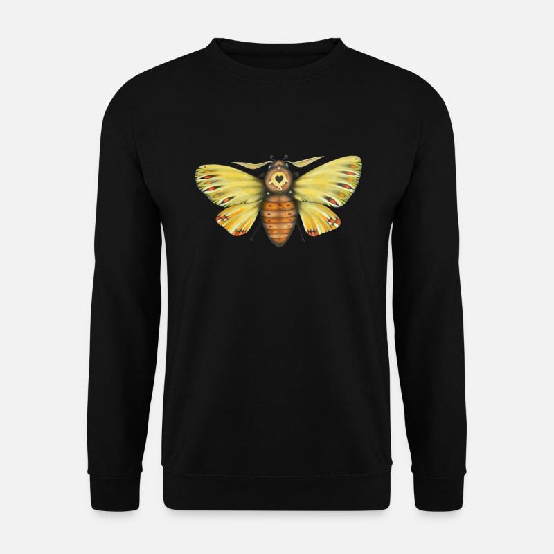 Fat moth - Unisex Sweatshirt - black