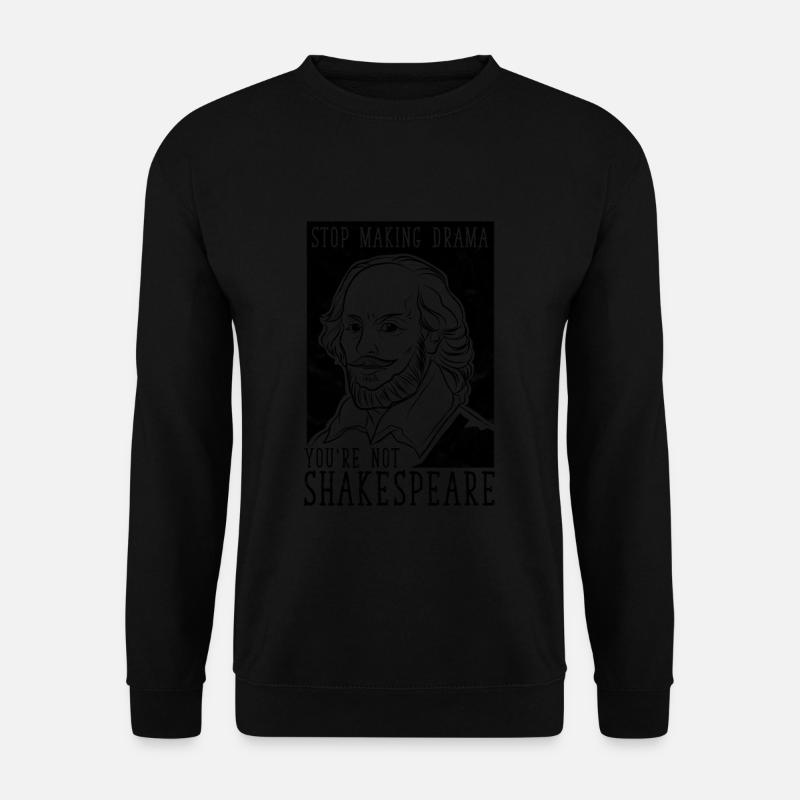 Theater Schauspieler Drama - Unisex Pullover - Schwarz