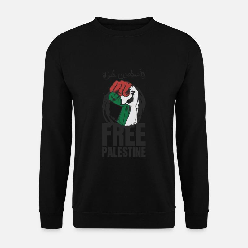 Free Palestine Movement - Unisex Sweatshirt - black