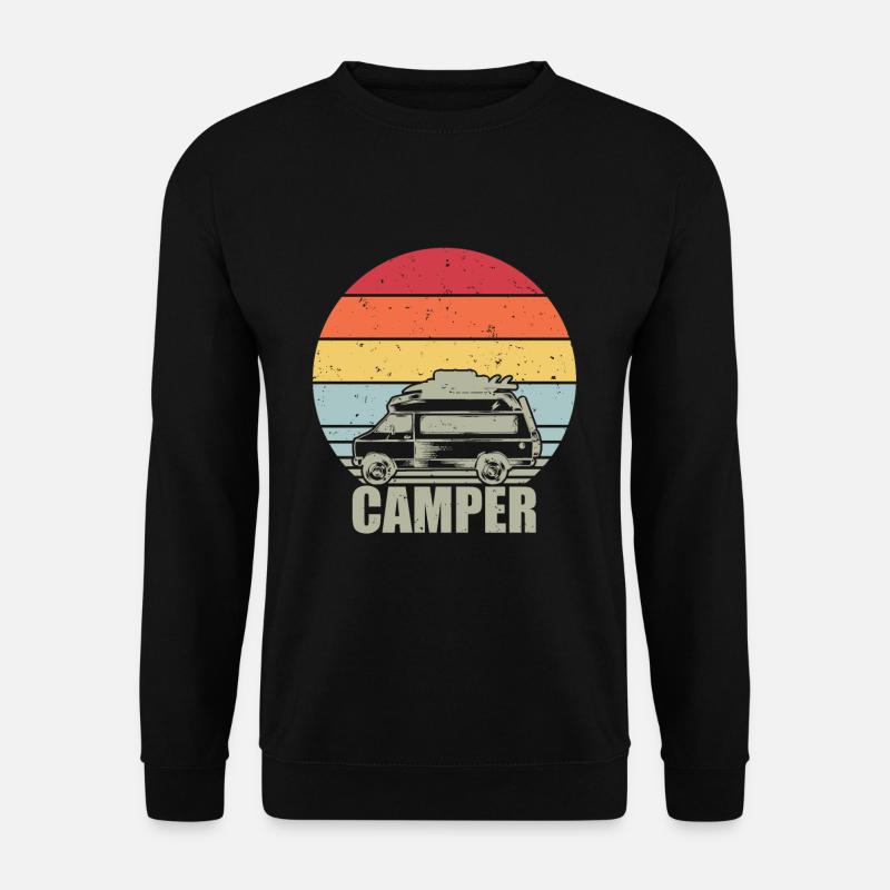 Camper Tshirt Men - Unisex Sweatshirt - black