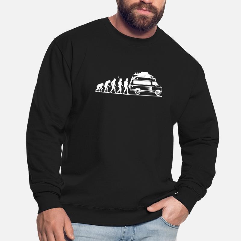 Tshirt Evolution Camper Geschenk Unisex Pullover