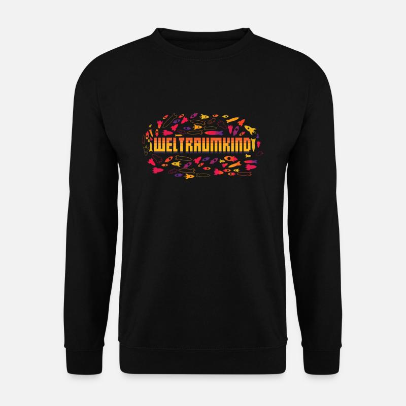 Weltraumkind - Unisex Pullover - Schwarz