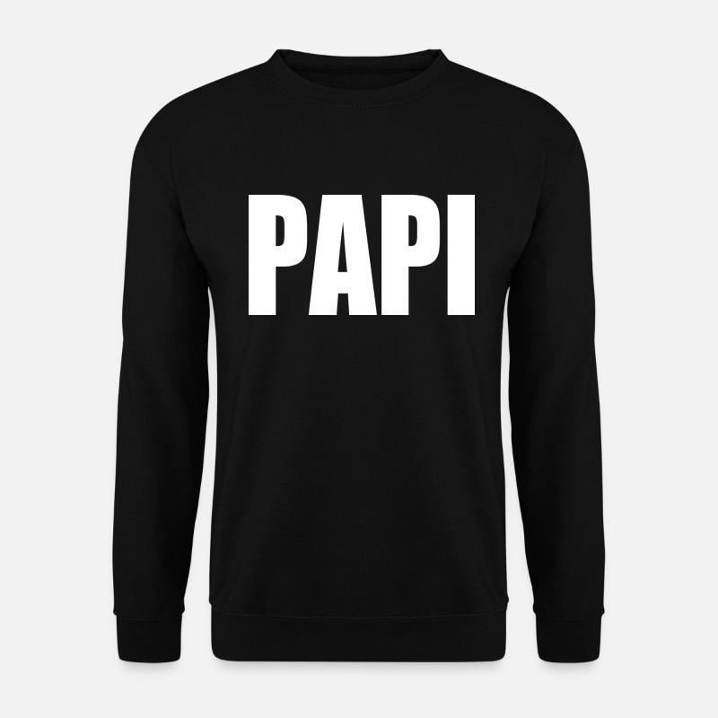 Papi - Sweat-shirt Unisexe - noir