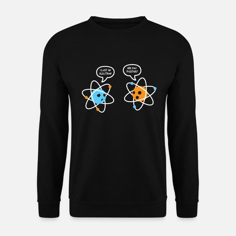 Physics Atoms Ion - Unisex Sweatshirt - black