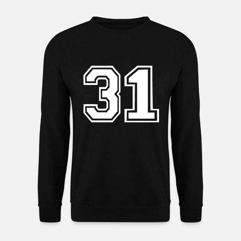 31 - Unisex Pullover - Schwarz
