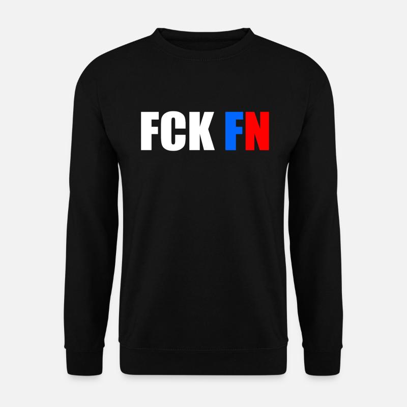 Fck fn - Unisex Sweatshirt - black