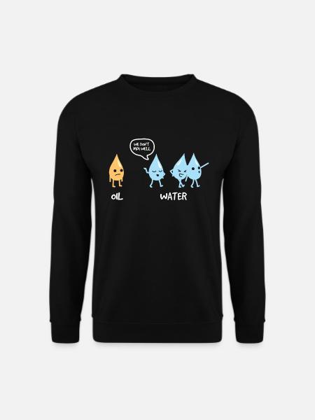Chemistry We do not fit together - Unisex Sweatshirt - black